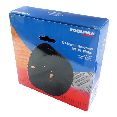 Holesaw Bi- Metal 152mm Toolpak 